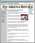 Arizona Republic article clipping